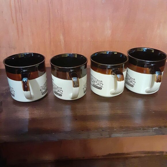 Vintage Hardee's Coffee Cups Lot Of 4 Rise and Shine 1986 1989 - Picture 2 of 11